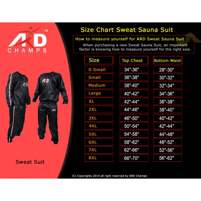 Speed Bag Size Chart